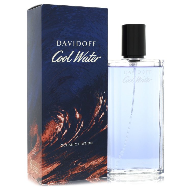 Davidoff Cool Water Oceanic Eau De Toilette Spray 4.2 oz / 125 ml for Men