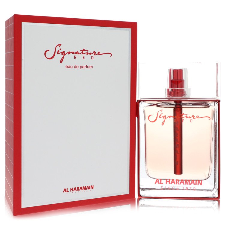 Al Haramain Signature Red Eau de Parfum Spray 3.4 oz / 100 ml for Women