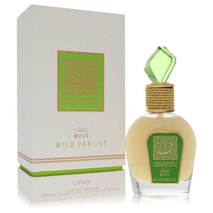 Lattafa Musk Wild Vanilla Eau De Parfum Spray Unisex 3.4 oz (100 ml)
