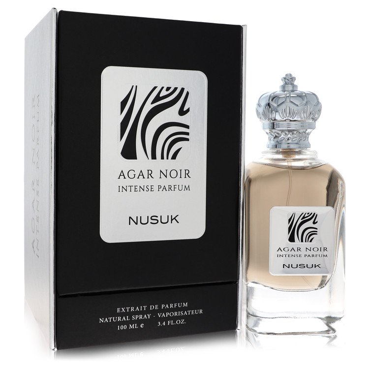Nusuk Agar Noir Intense by Nusuk Extrait De Parfum Spray 3.4 oz (100 ml) Unisex