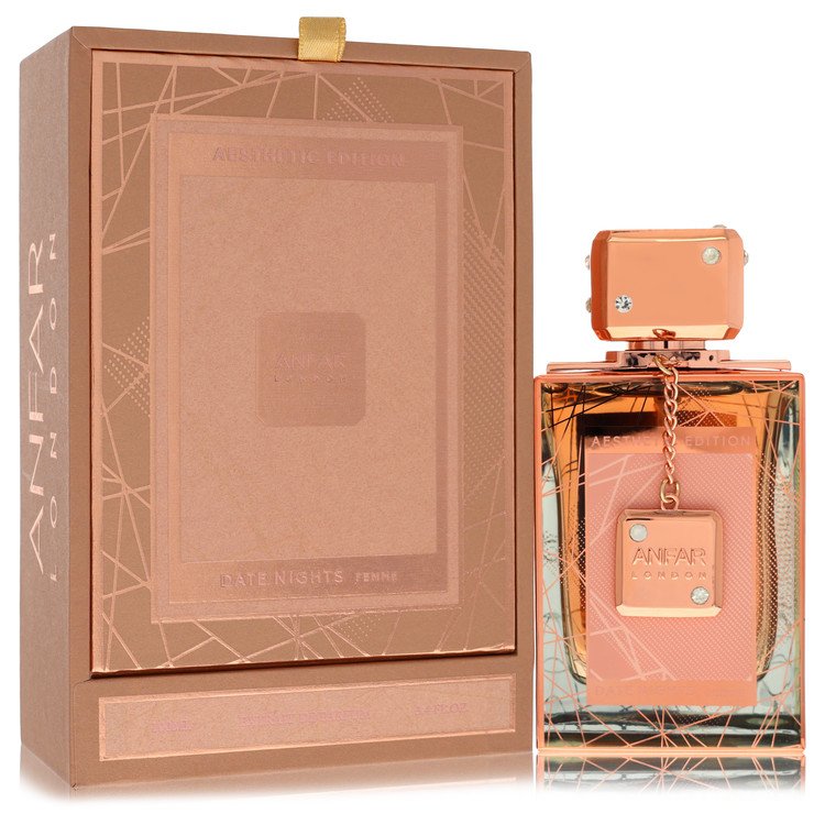 Anfar London Date Nights Extrait De Parfum Spray for Women, 3.4 oz/100 ml