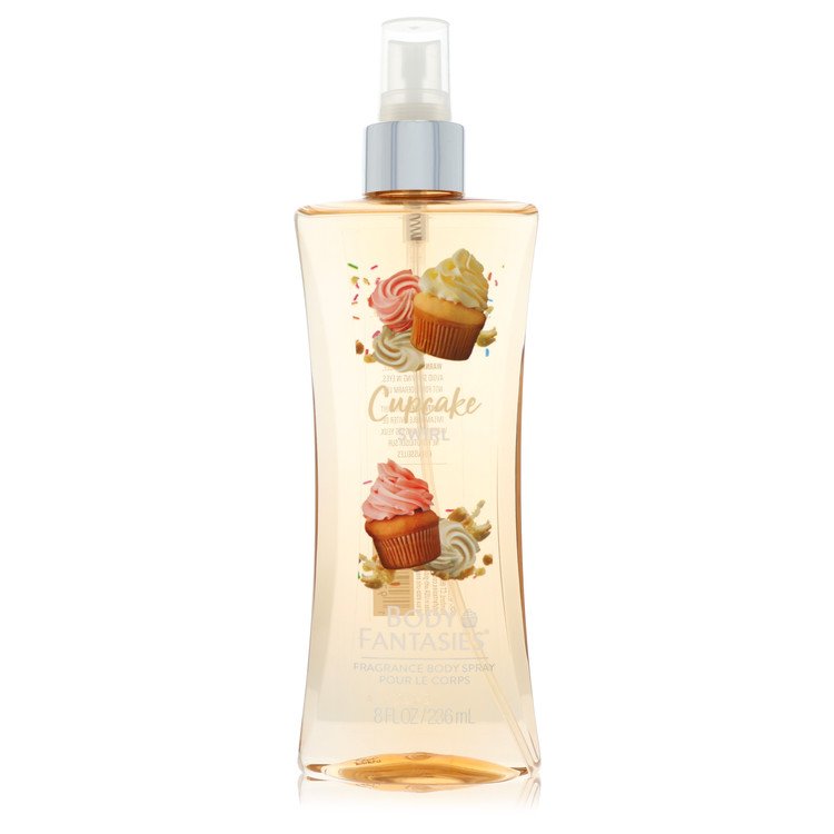 Body Fantasies Signature Cupcake Swirl Body Spray for Women 8 oz / 236 ml by Parfums De Coeur