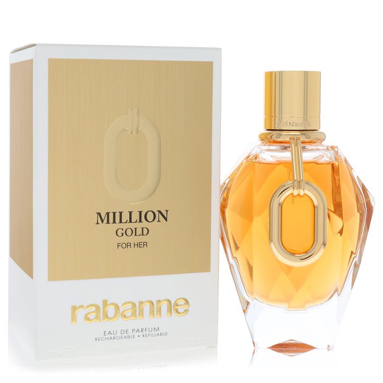 Paco Rabanne Million Gold Refillable Eau de Parfum Spray 3 oz / 90 ml for Women