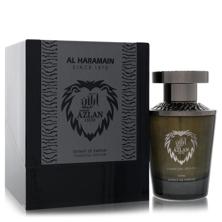 Al Haramain Azlan Oud Charcoal Extrait de Parfum Spray 3.33 oz / 100 ml for Men