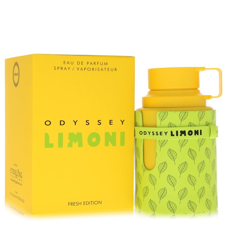 Armaf Odyssey Limoni Eau De Parfum Spray for Men, 3.4 oz / 100 ml
