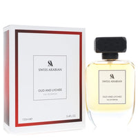 Swiss Arabian Oud and Lychee Eau De Parfum Spray 3.4 oz / 100 ml Unisex