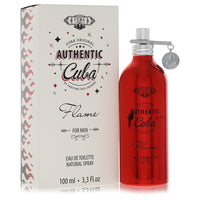 Cuba Authentic Flame by Fragluxe Eau De Toilette Spray 3.3 oz / 100 ml for Men
