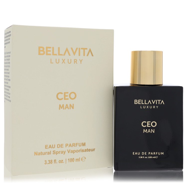 Bellavita Eau De Parfum Spray for Men, 3.38 oz / 100 ml - Luxury Fragrance