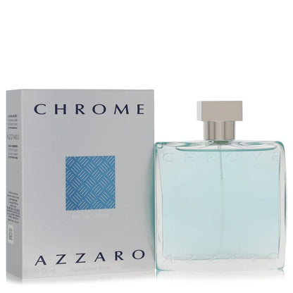 Chrome by Azzaro Eau de Toilette Spray for Men 3.4 oz / 100 ml