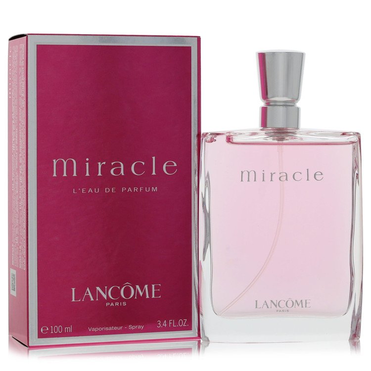 Miracle by Lancôme Eau de Parfum Spray for Women, 3.4 oz / 100 ml