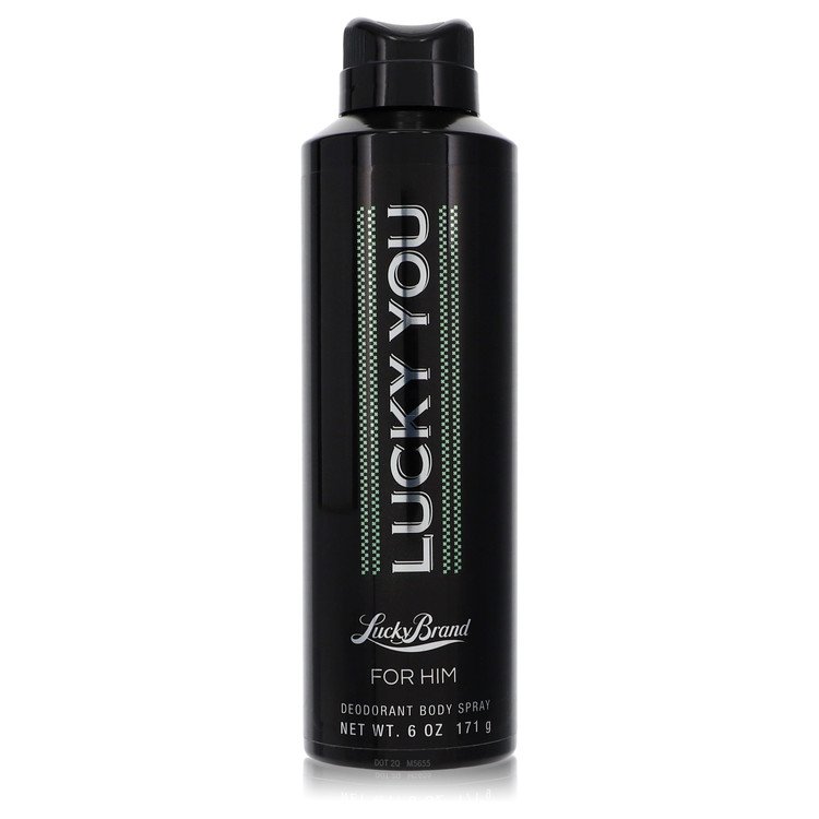 Lucky You by Liz Claiborne Men's Deodorant Spray 6 oz / 177 ml