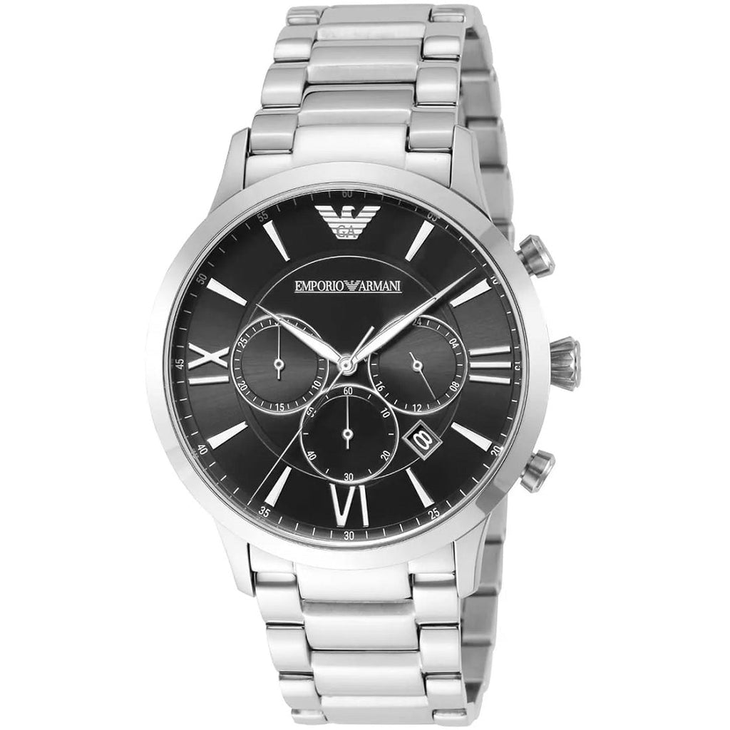 Montre Emporio Armani AR11208 Giovanni Homme Argent et Noir