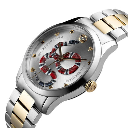 Gucci watch G-Timeless 38MM Mens Snake Motif mod. YA1264075 - SJR London Timepiece