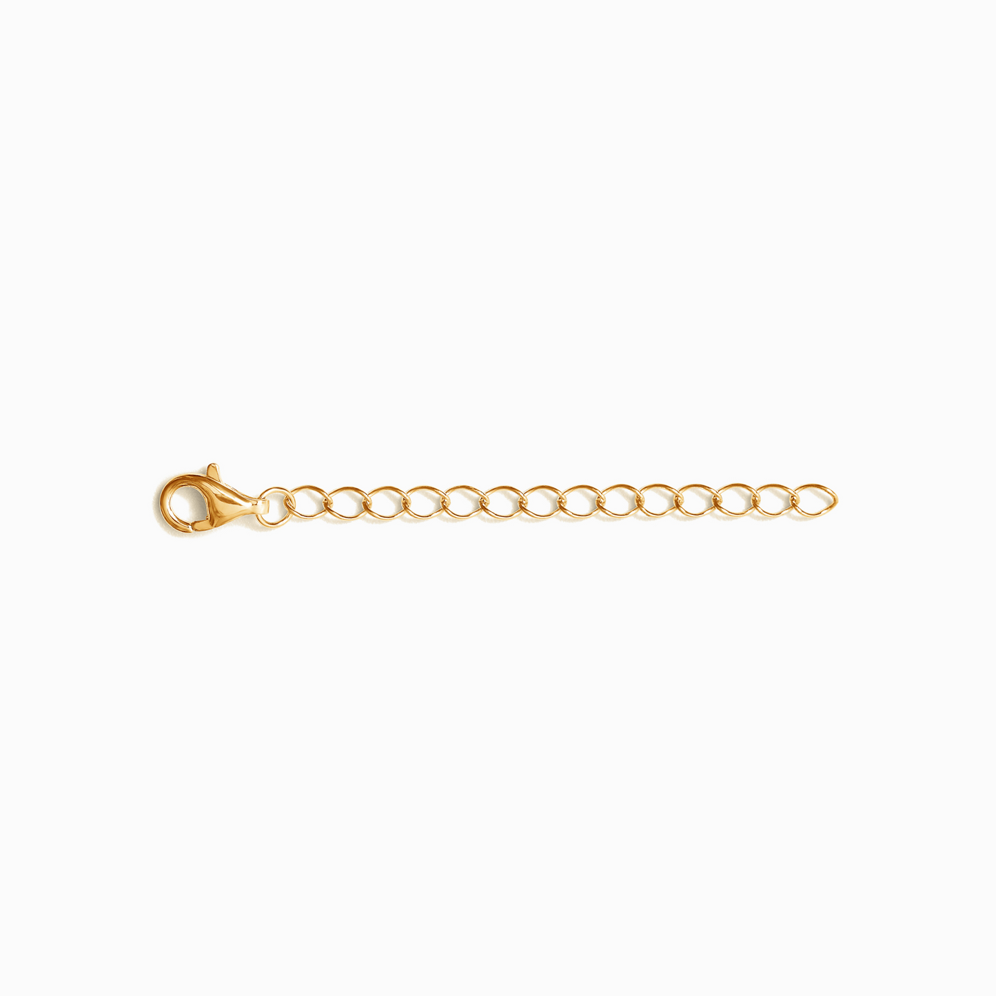 2 Inch Necklace Chain Extender in 18k Gold Vermeil - SJR London Timepiece