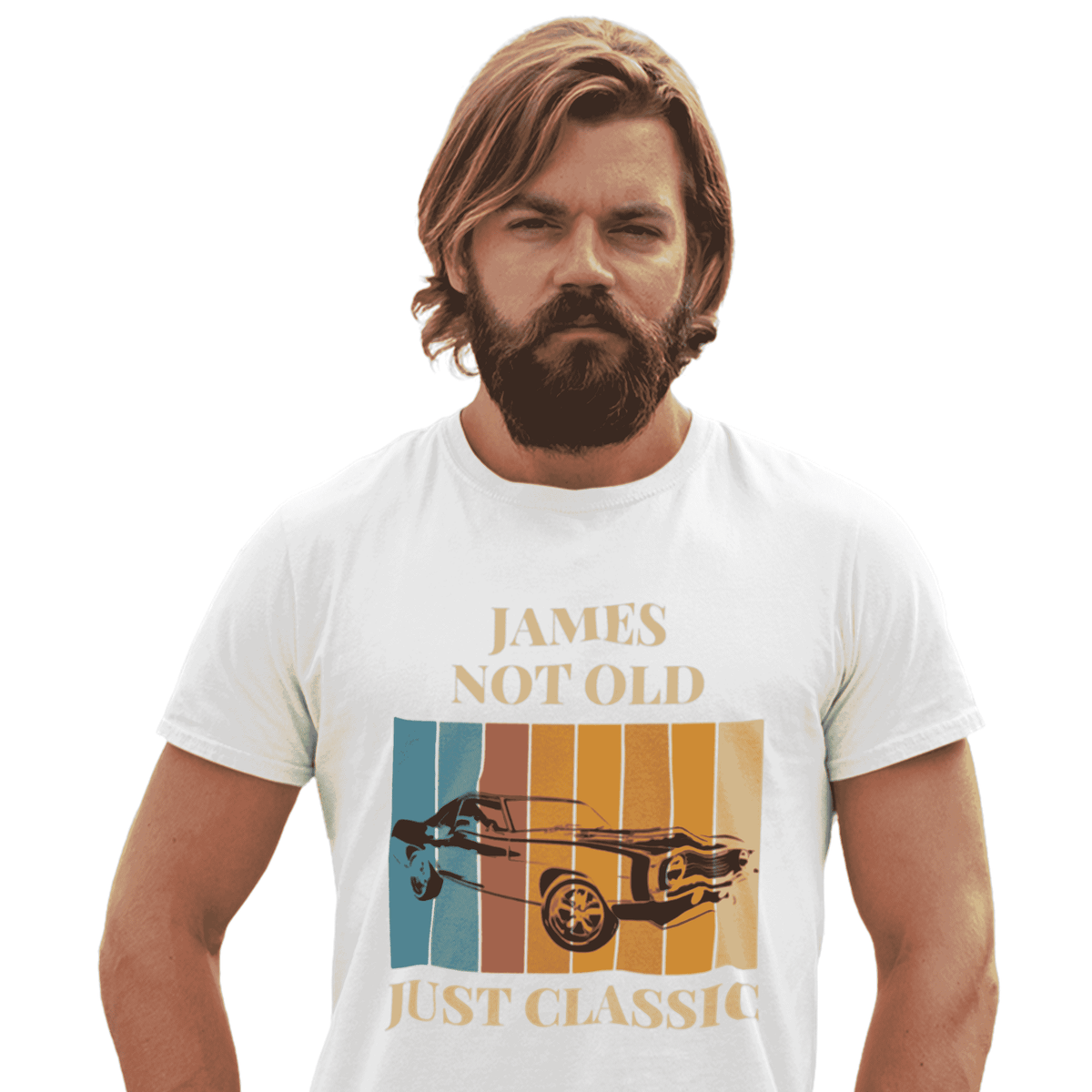 Personalised Men's Not Old Just Classic T-Shirt