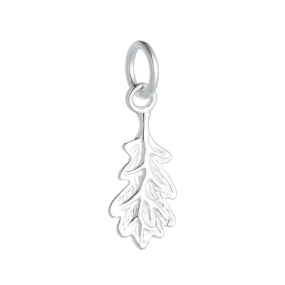 Oak Leaf Silver Charm