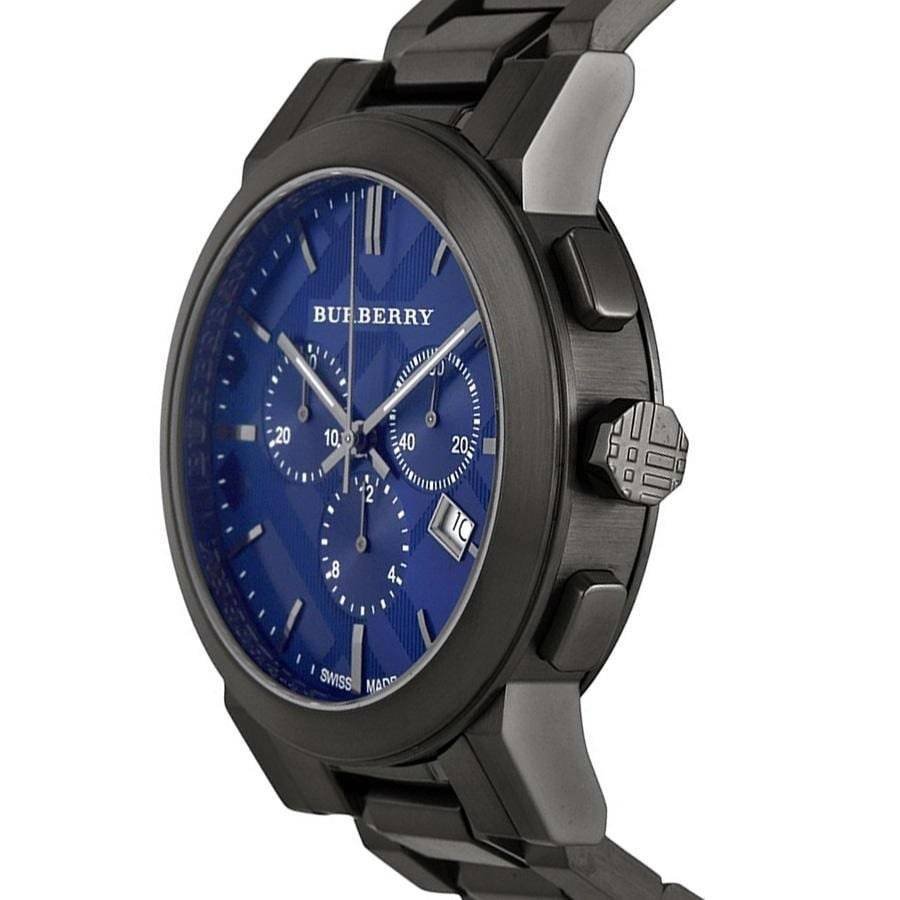 Burberry watch BU9365 Gunmetal Blue Dial - SJR London Timepiece