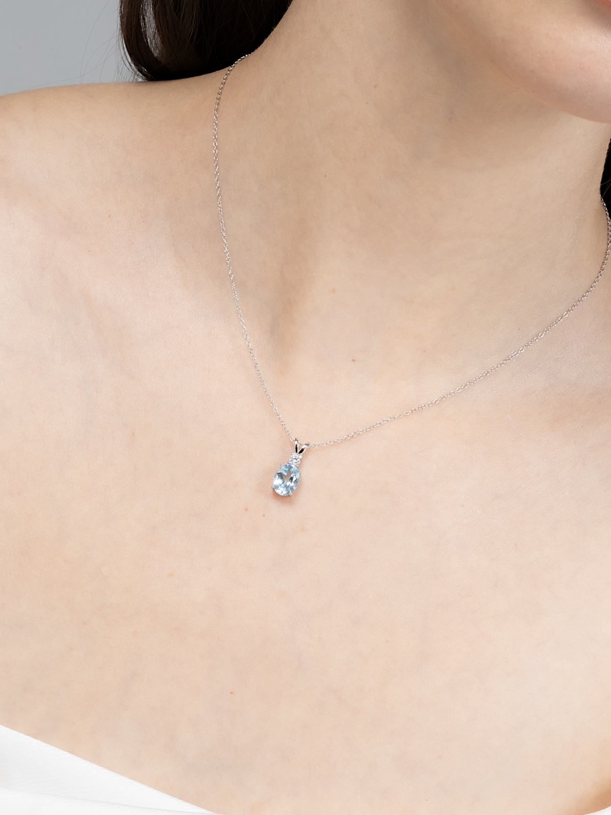 Complete Set - Blue Topaz Jewellery Set in Sterling Silver - SJR London Timepiece