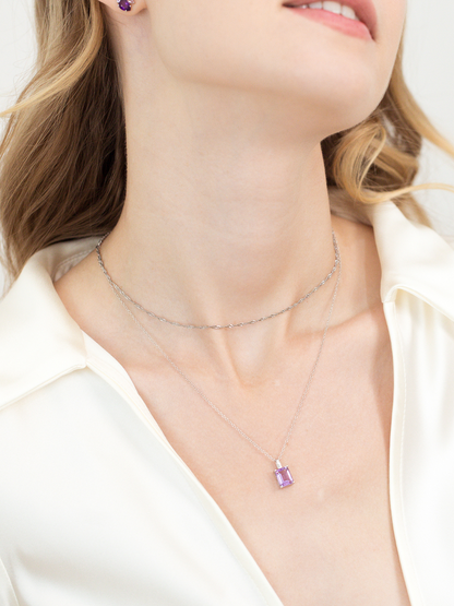Twisted Chain Necklace in Sterling Silver - SJR London Timepiece