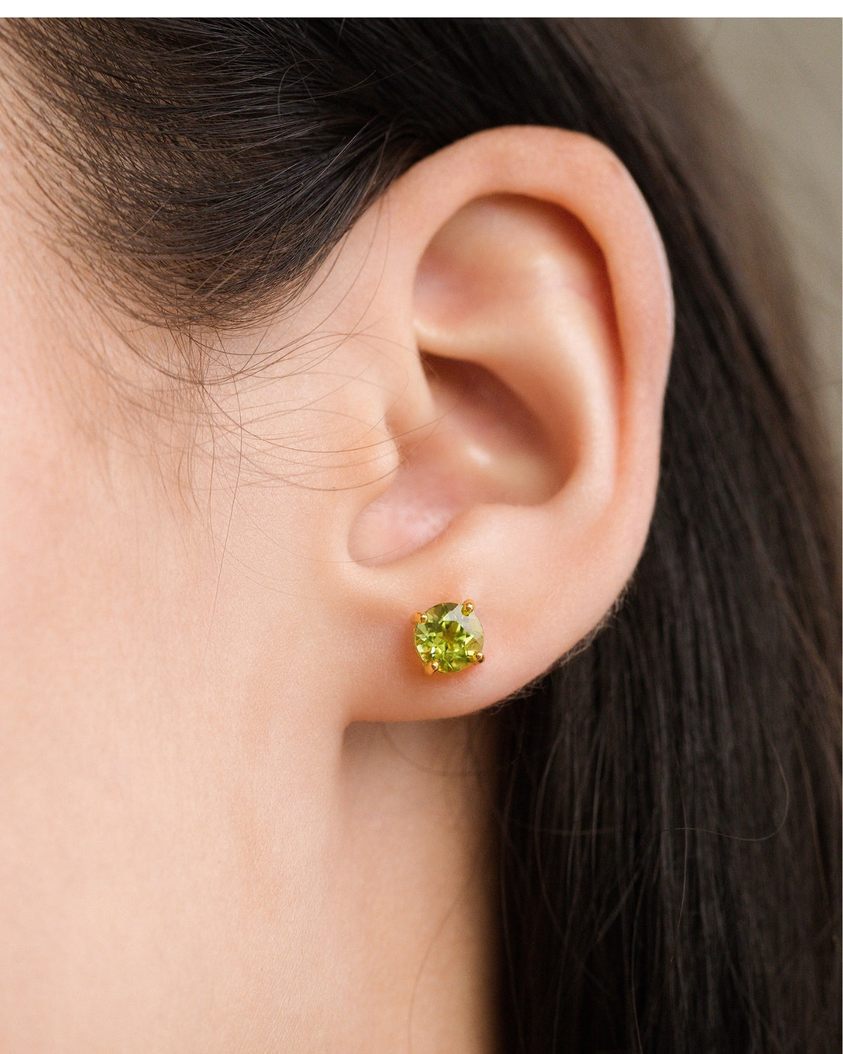 Peridot Everyday Jewellery Gift Set in 18k Gold Vermeil - SJR London Timepiece