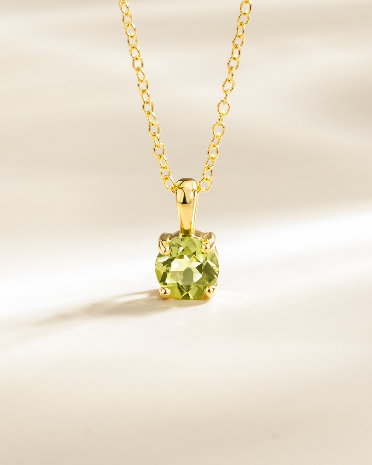 Peridot Everyday Jewellery Gift Set in 18k Gold Vermeil - SJR London Timepiece