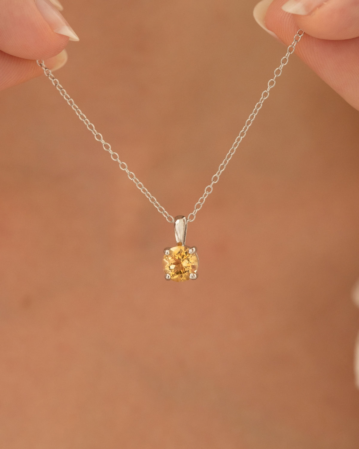 Citrine Everyday Jewellery Gift Set in Sterling Silver - SJR London Timepiece