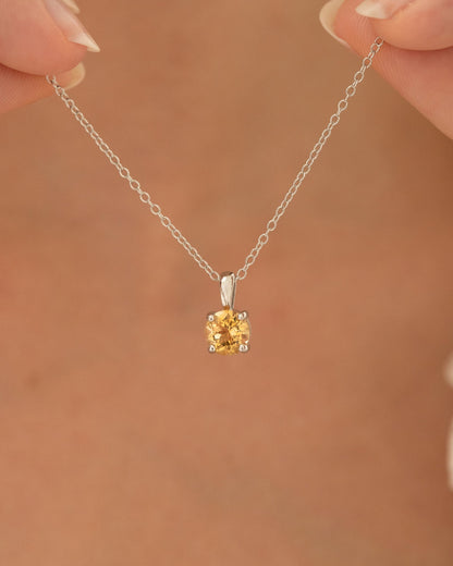 Citrine Everyday Jewellery Gift Set in Sterling Silver - SJR London Timepiece