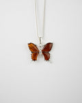 Statement Butterfly Pendant Necklace
