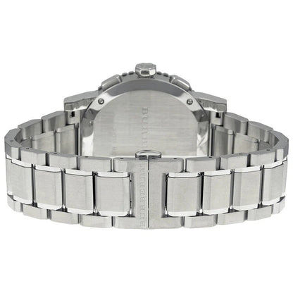 Burberry BU9380 The City Men's Silver & Black Dial Watch - SJR London Timepiece