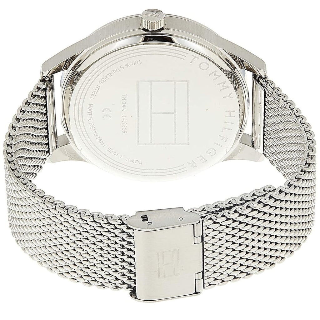 Montre en maille argentée pour homme Tommy Hilfiger 1791415 Damon