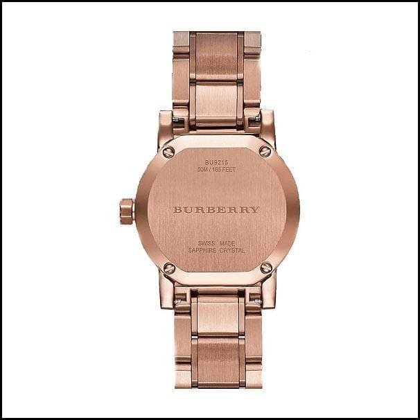 Montre Burberry BU9215 pour femme, or rose