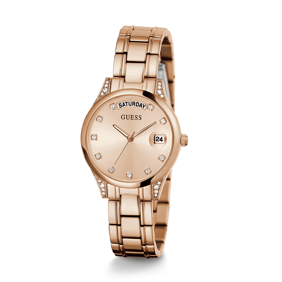 GUESS watch Rose Gold GW0385L3 Ladies - SJR London Timepiece