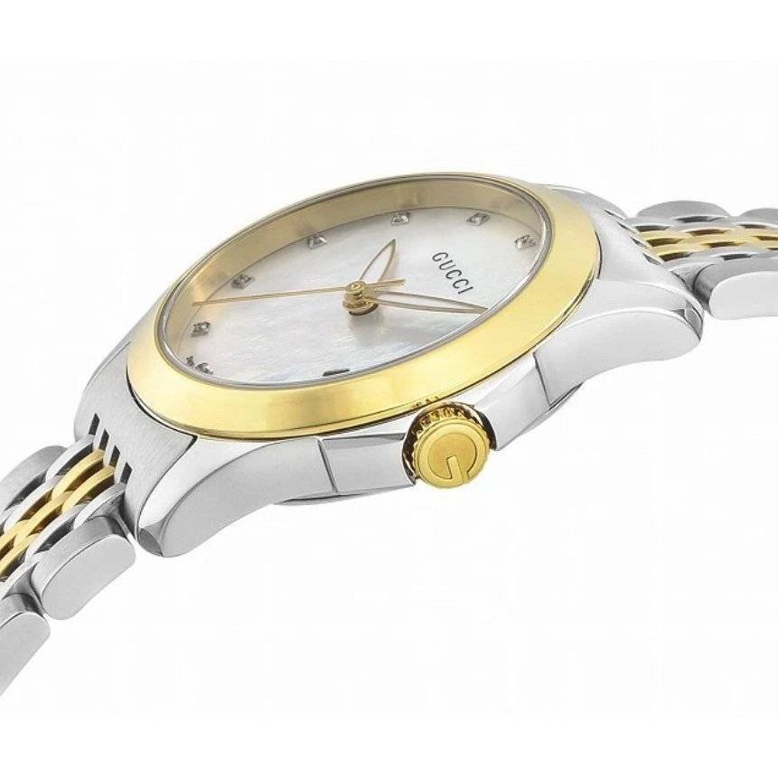Gucci watch Ladies 27mm YA126513 Mother Of Pearl - SJR London Timepiece