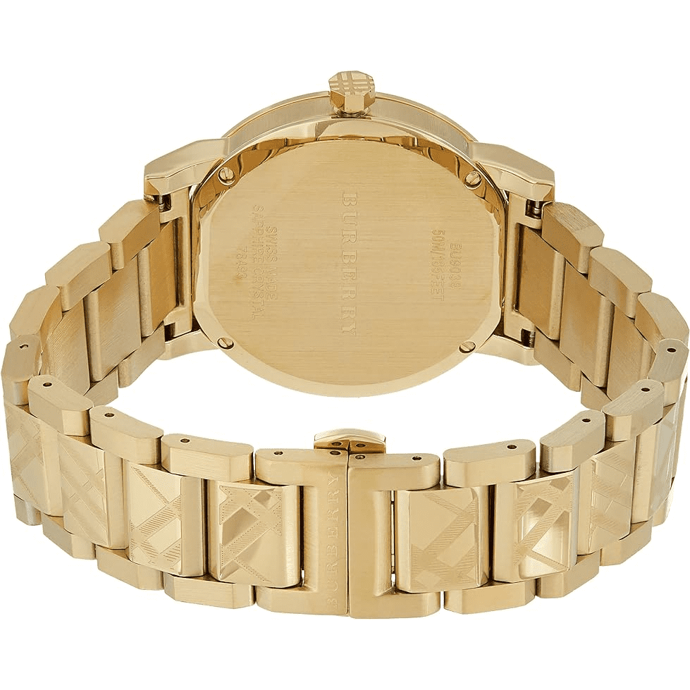 Burberry BU9038 Ladies 38mm Engraved - SJR London Timepiece