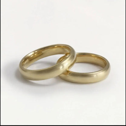 4mm Gold Wedding Band – Classic Orion – 9ct/14ct/18ct Gold