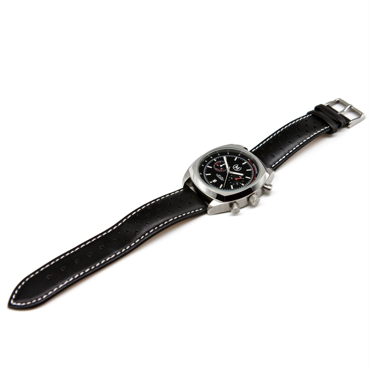 Classic Driver Chronograph, Black Strap (PRE-ORDER NOW) - SJR London Timepiece