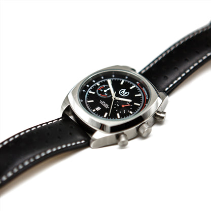 Classic Driver Chronograph, Black Strap (PRE-ORDER NOW) - SJR London Timepiece