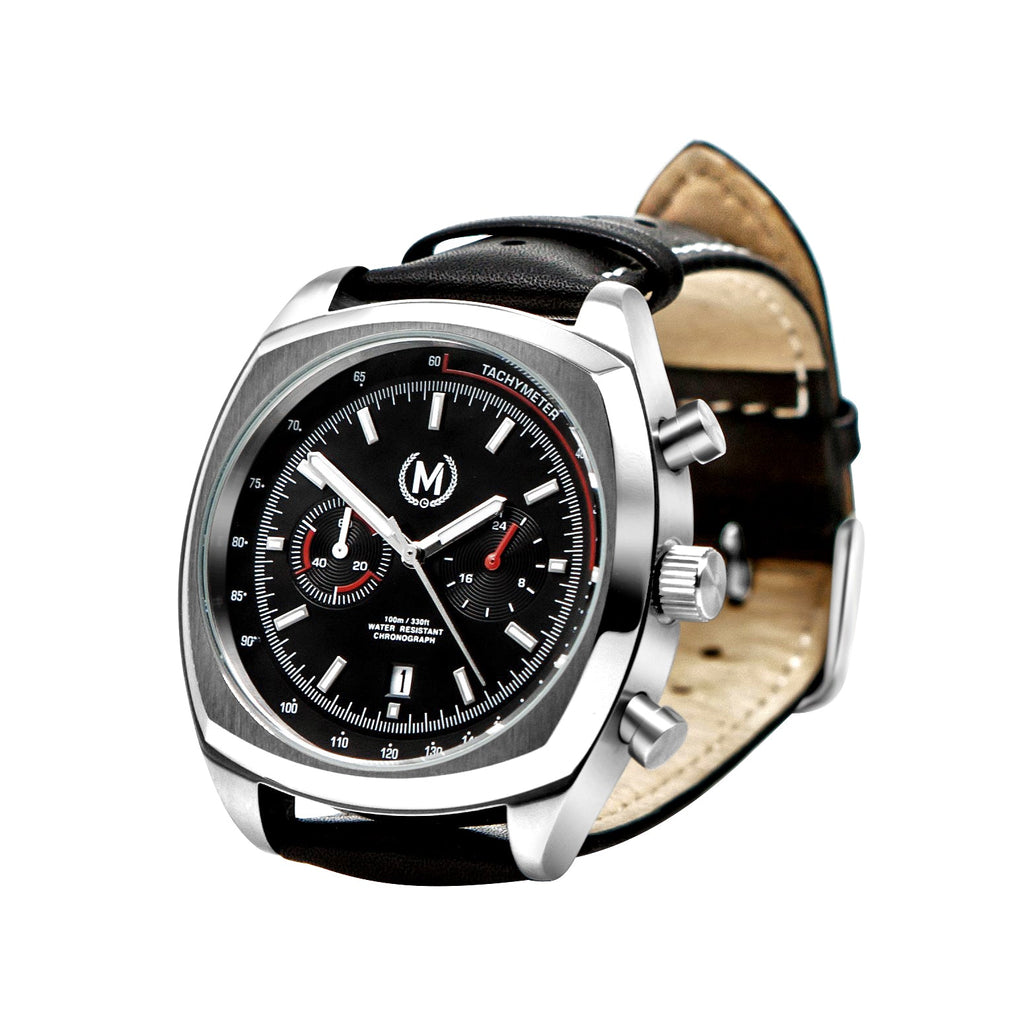 Chronomètre Classic Driver, bracelet noir (PRÉCOMMANDEZ DÈS MAINTENANT)