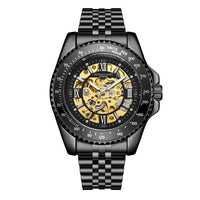 Hand Assembled Anthony James Tachymeter Sports Automatic Black - SJR London Timepiece