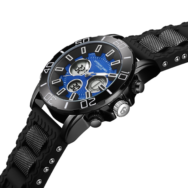Assemblé à la main Anthony James Speedster Bleu