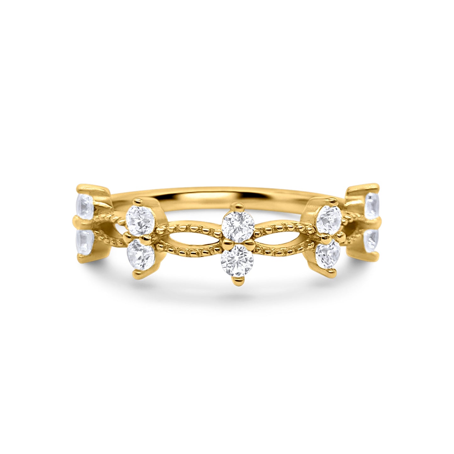 Alana Ring in Gold - SJR London Timepiece