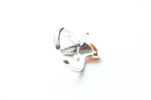 Bague de phalange midi Ambre Papillon