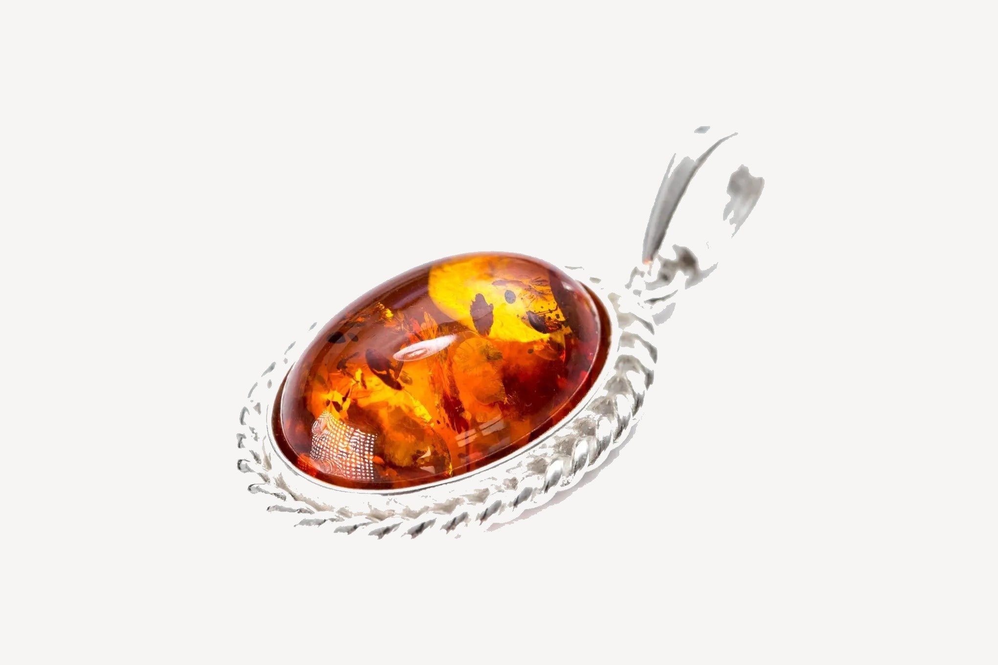 Pendentif Quintessence Ambre