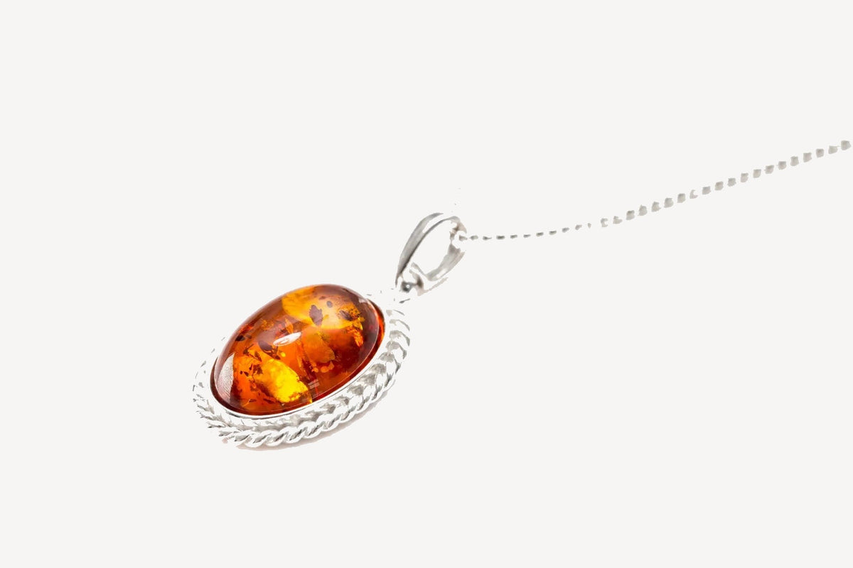 Pendentif Quintessence Ambre