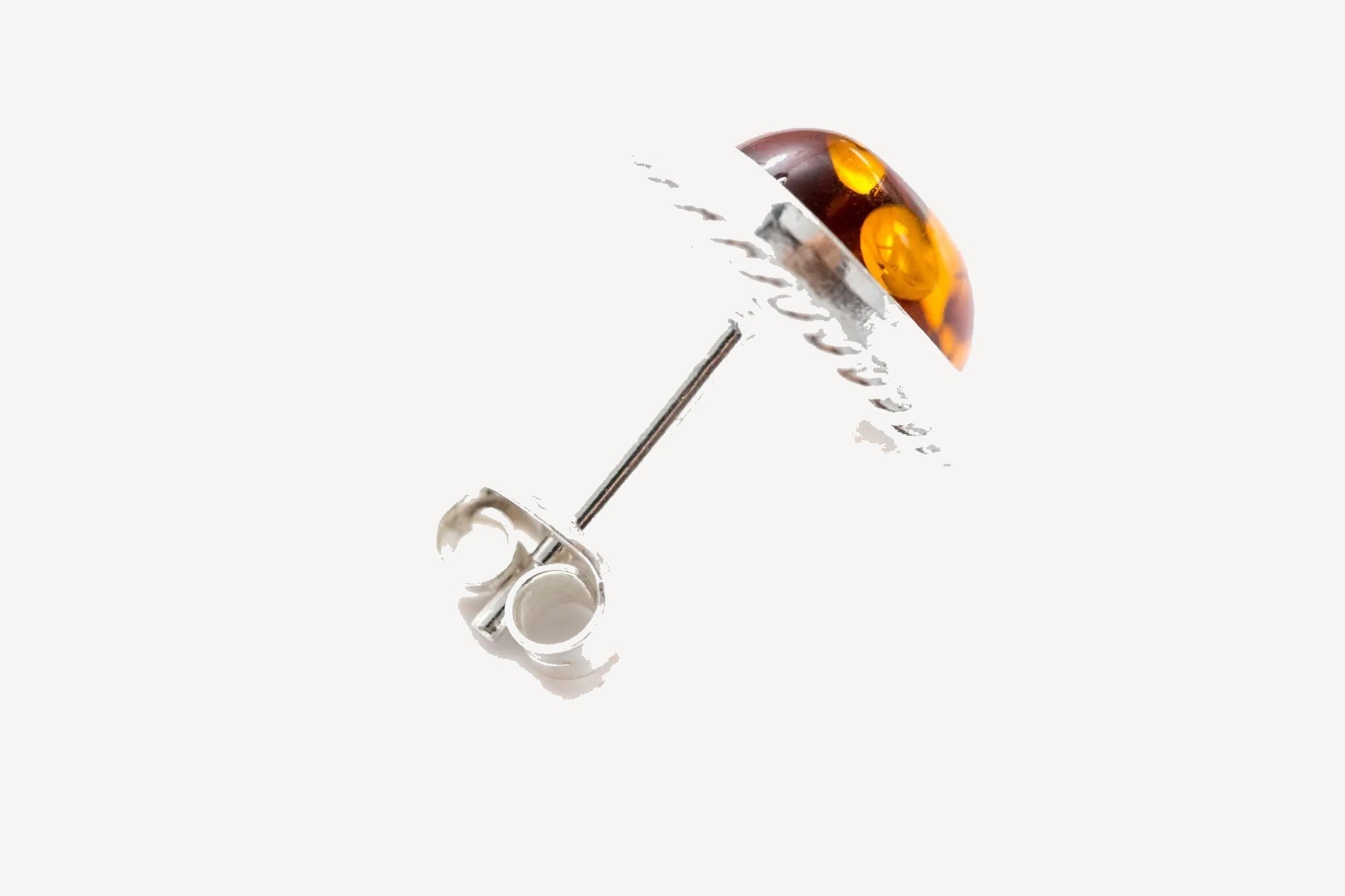 Clous d'oreilles Ambre Quintessence