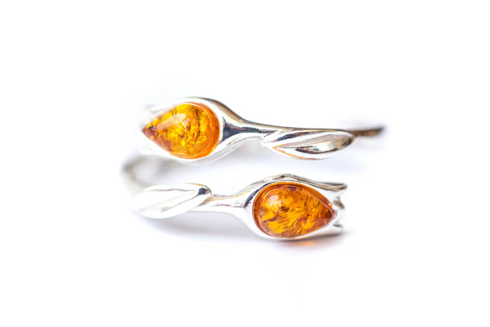 Bague Tulipe Ambre