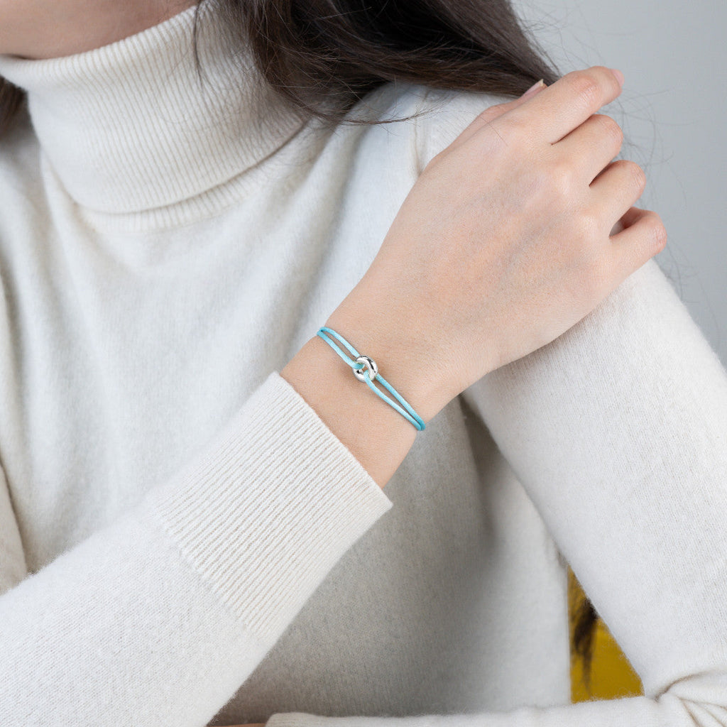 Bracelet cordon Mini Silver Soho