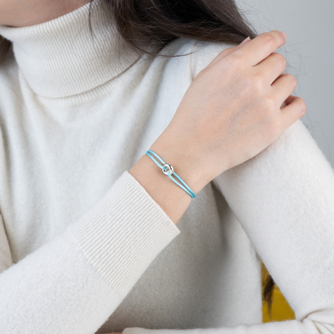 Bracelet cordon Mini Silver Soho