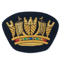 Royal Naval Coronet Blazer Badge