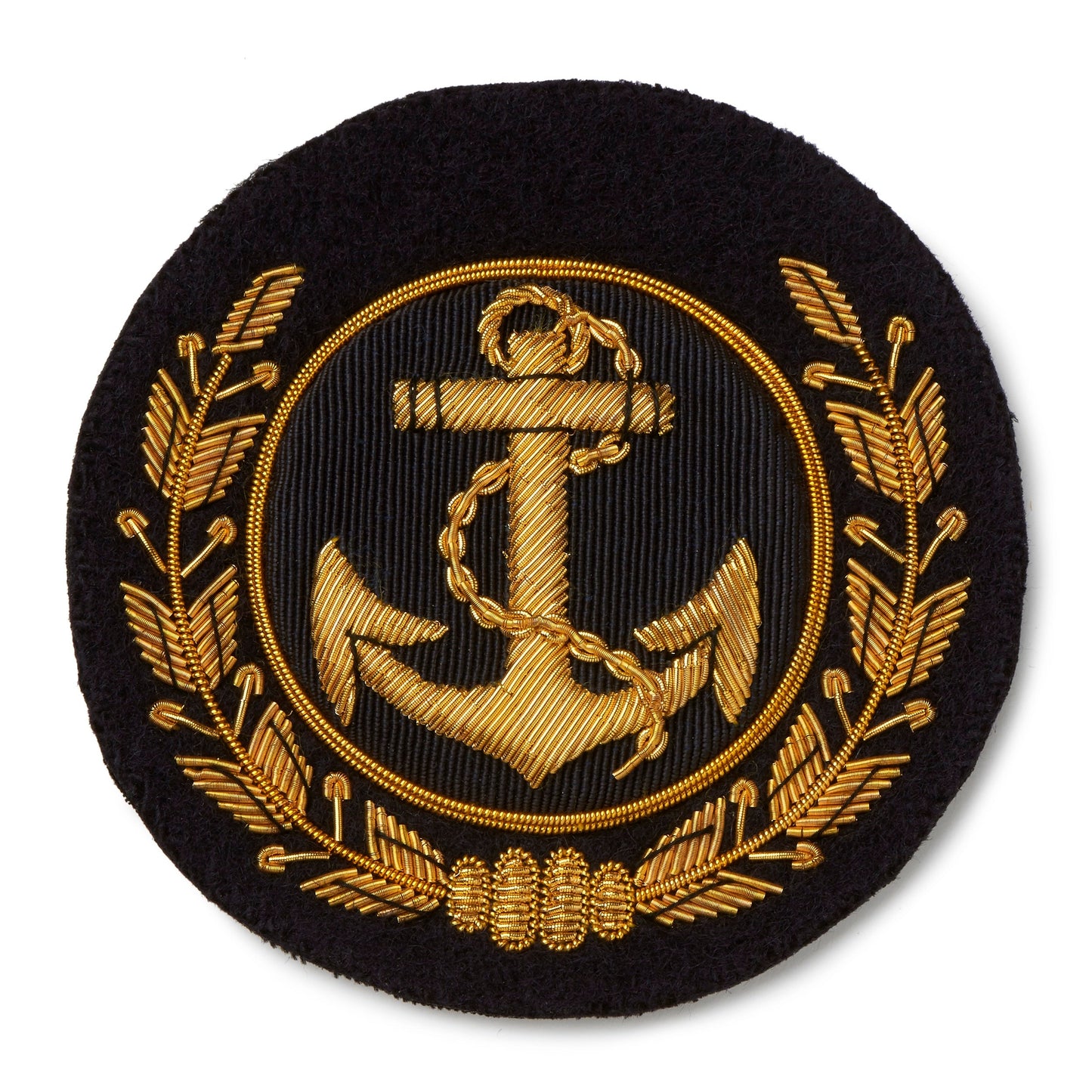 Anchor & Wreath Blazer Badge